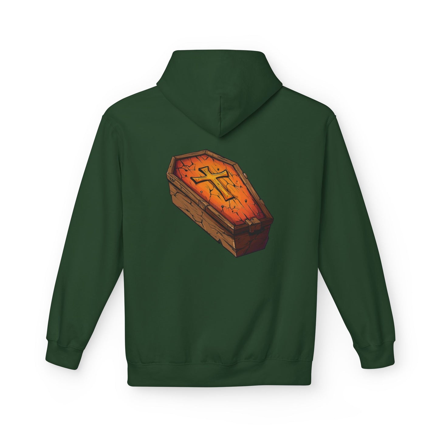 Taser Logo Hoodie — Vintage Yellow Graphic Midweight Pullover