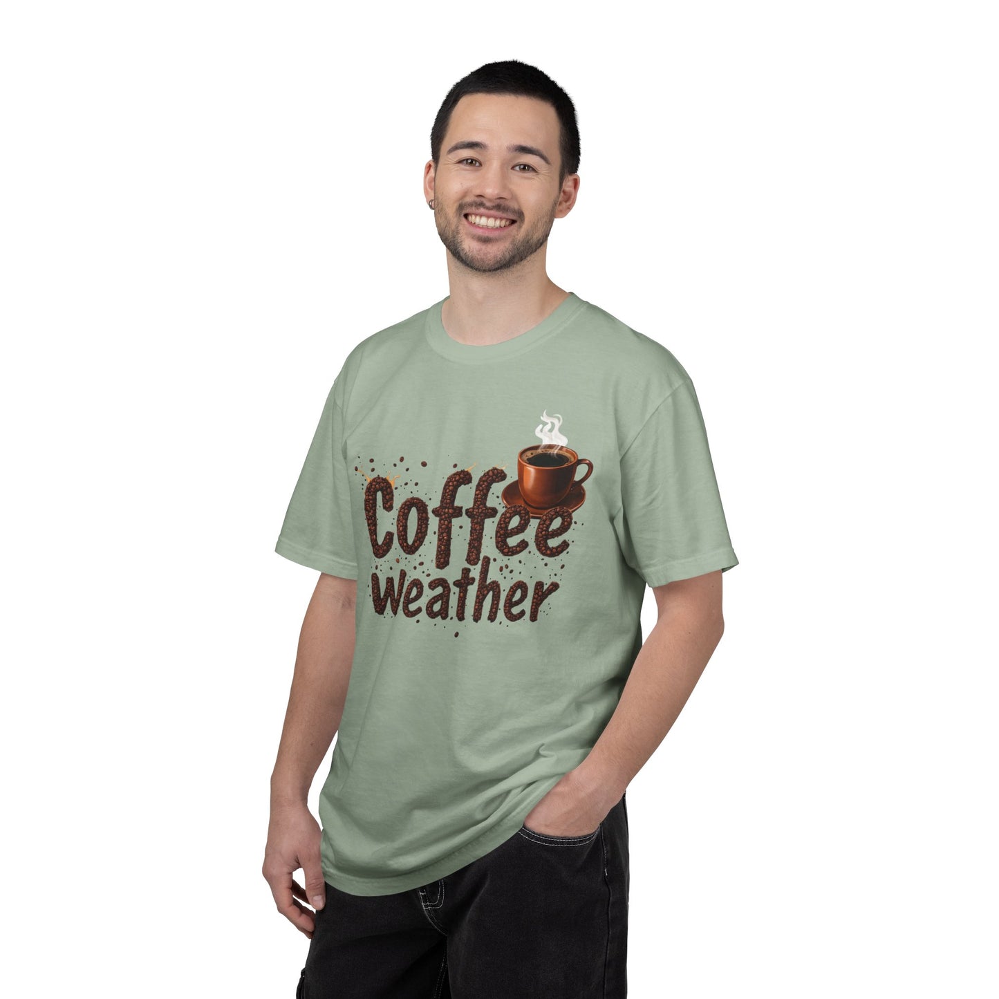 Coffee Weather T-Shirt – Cozy Coffee Lover Tee
