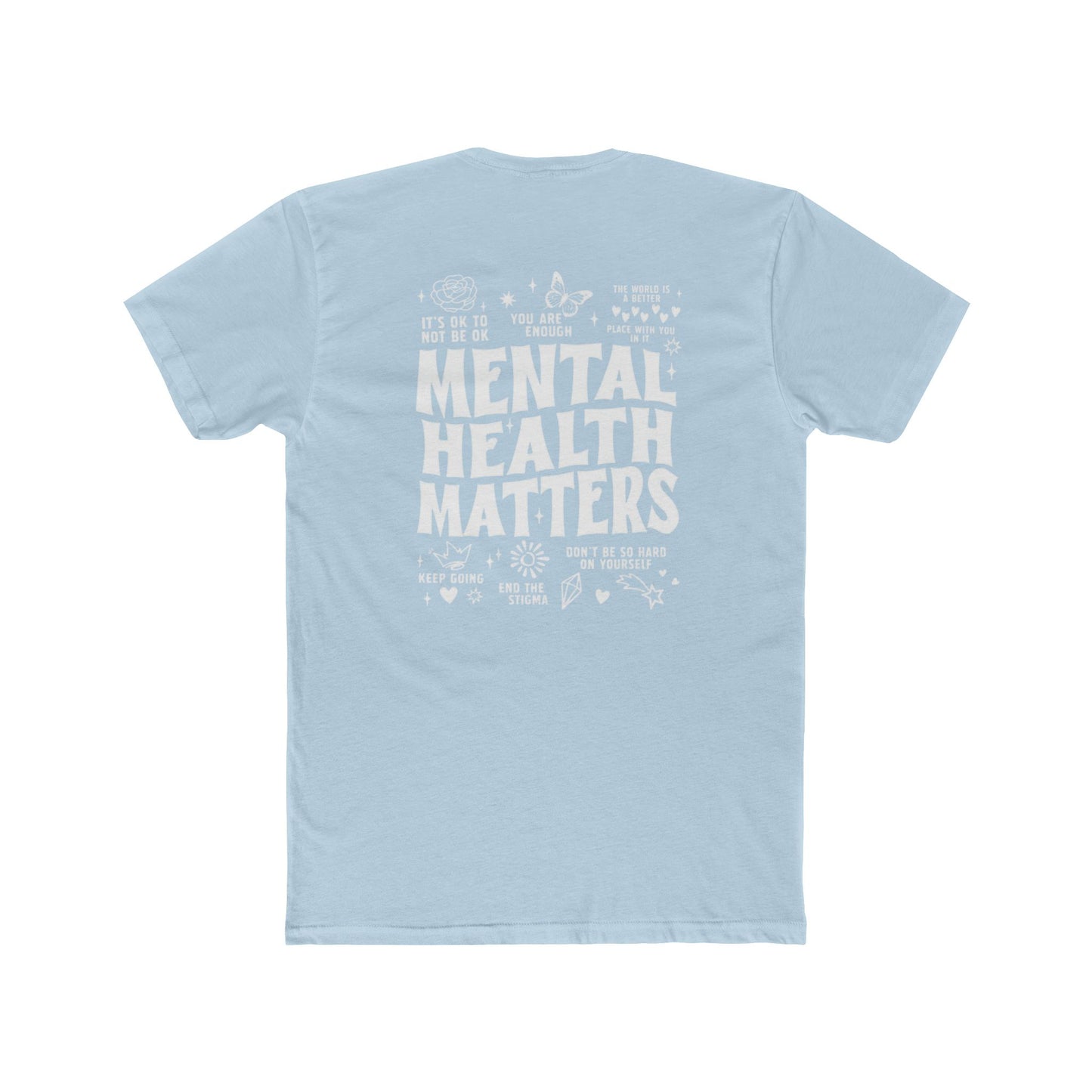 Mental Health Matters Tee — "My Meeps on 10" Graphic Cotton T-Shirt