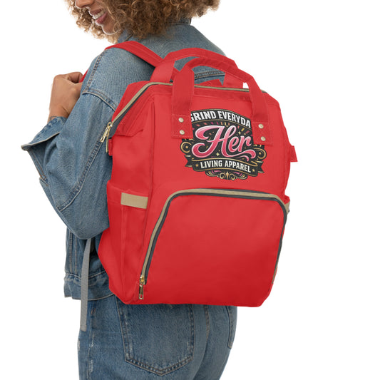 Backpack — "Grind Everyday Her" Multifunctional  Bag