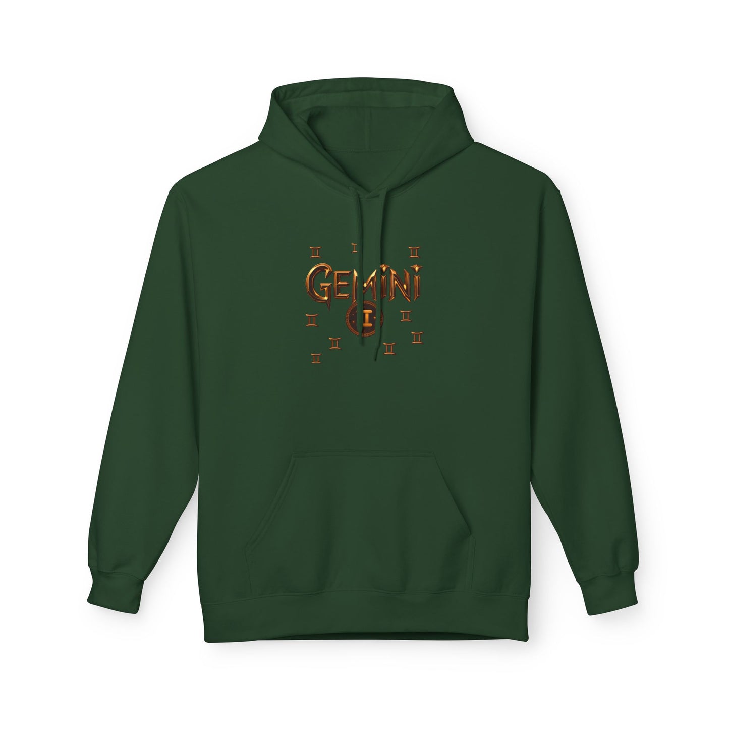 Gemini Zodiac Hoodie — Minimal Astrological Sign Sweatshirt