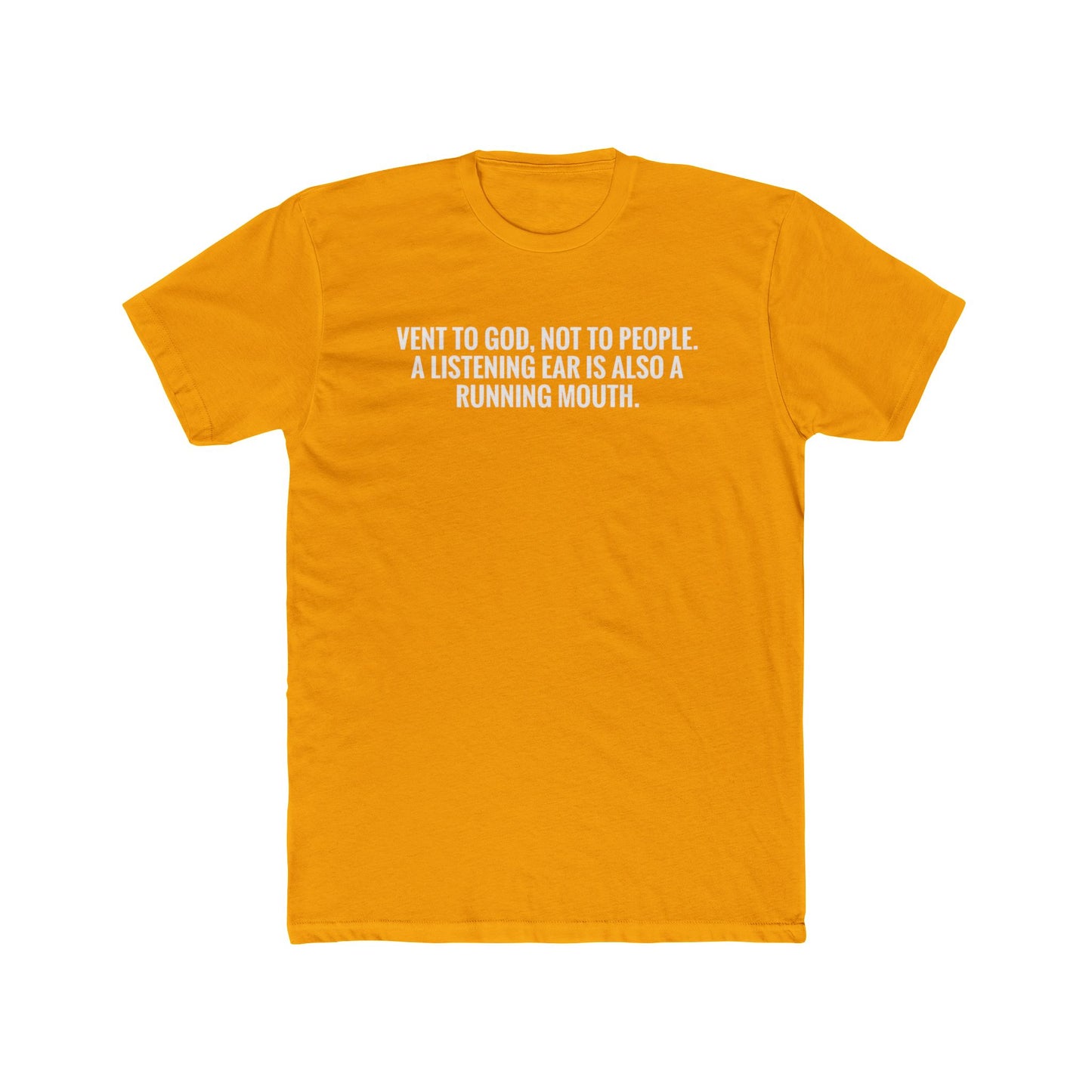 Vent to God Tee — Christian Inspirational Crewneck Shirt