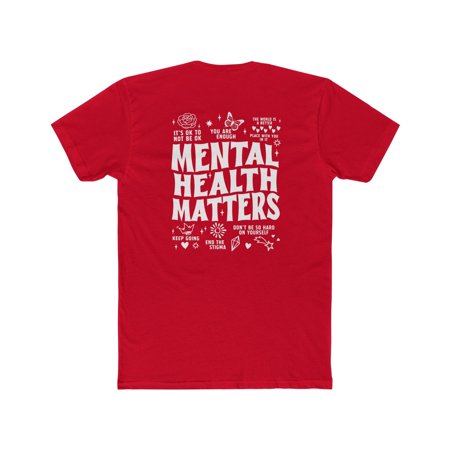 Mental Health Matters Tee — "My Meeps on 10" Graphic Cotton T-Shirt