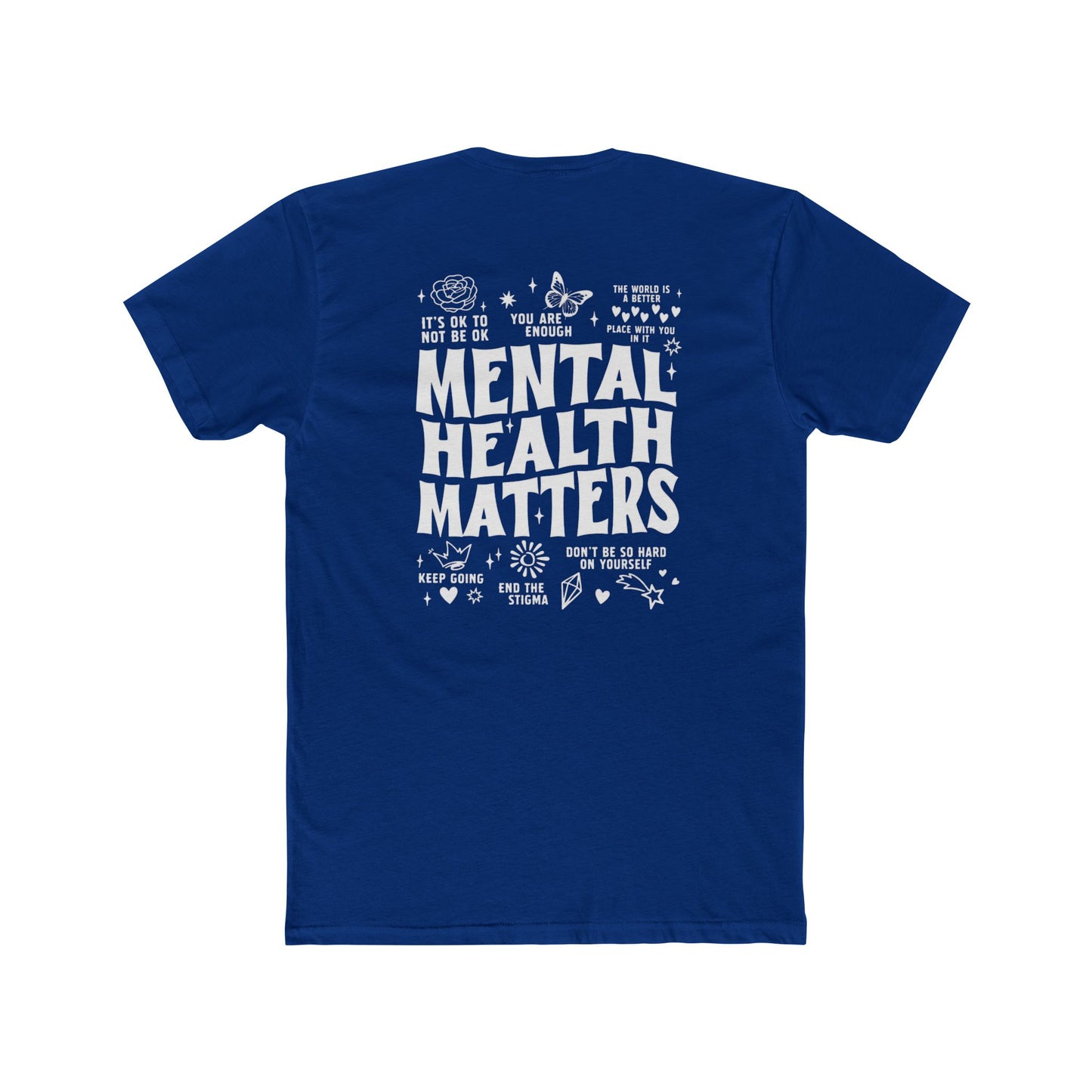 Mental Health Matters Tee — "My Meeps on 10" Graphic Cotton T-Shirt