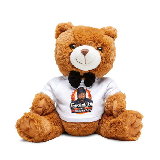 The Cuddler Teddy Bear — Personalized Plush Gift with Bow Tie