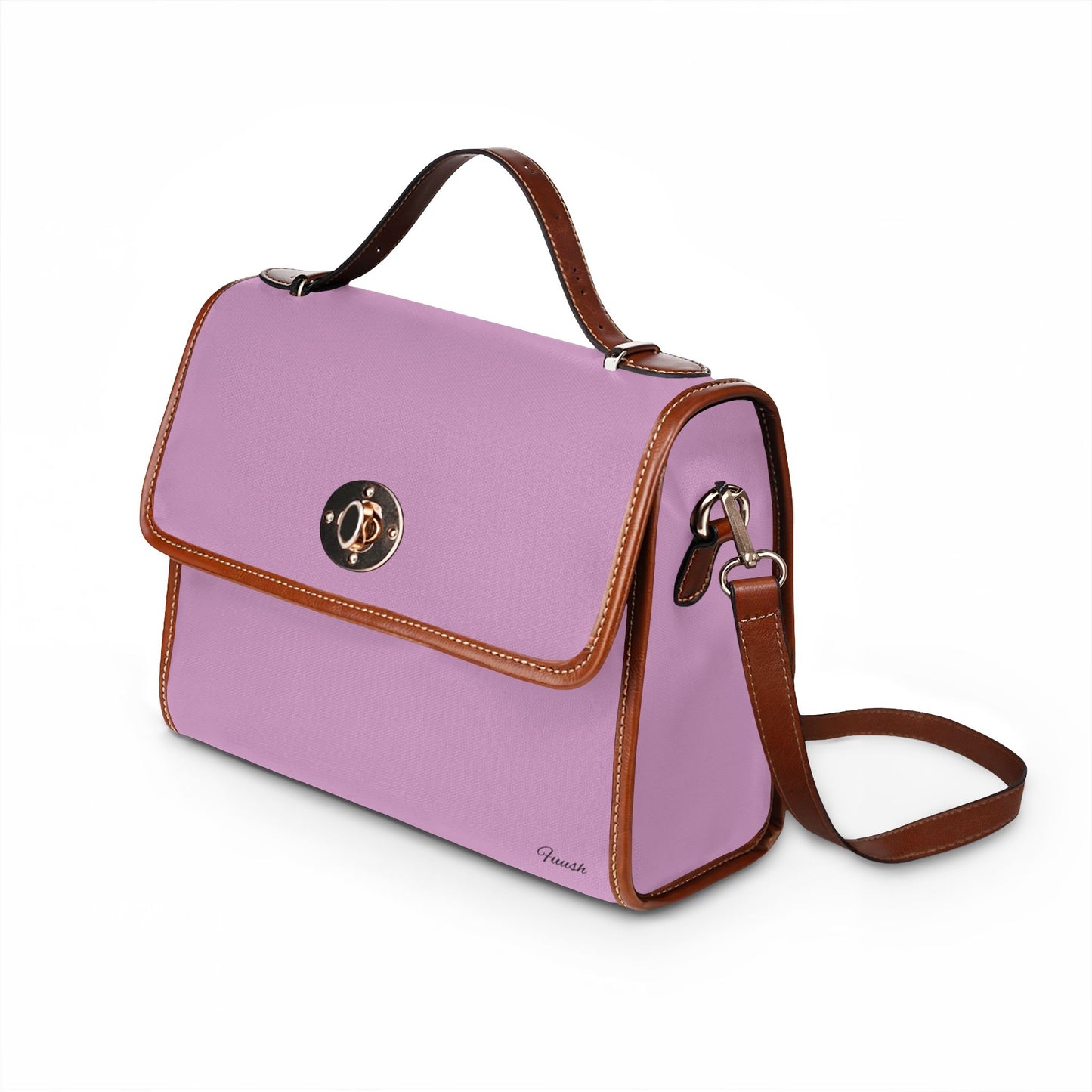 Purse Bag — 'Grind Everyday Her' Pink Logo Satchel