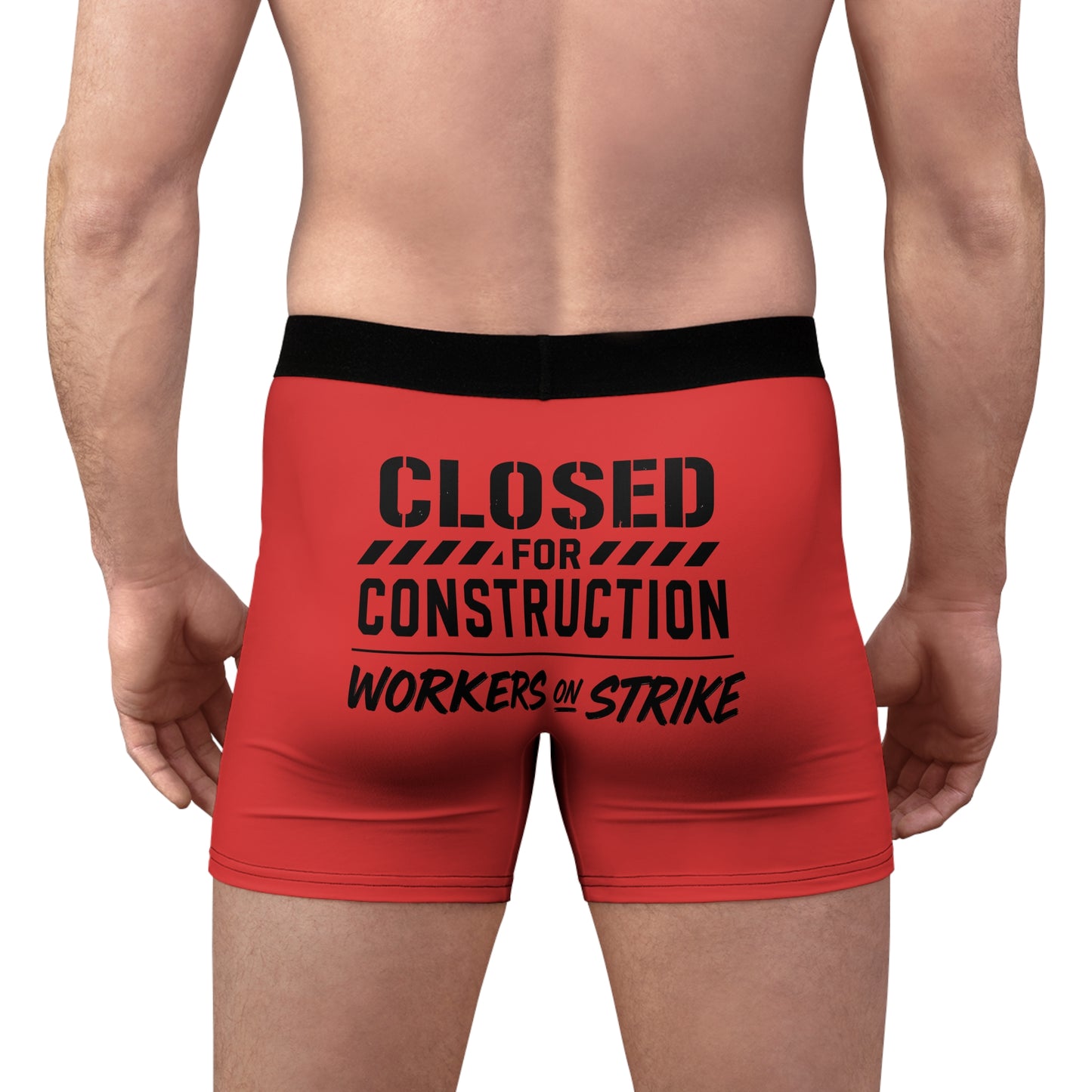 Boxer Briefs — 'Grind Everyday Her' Graphic All-Over Print