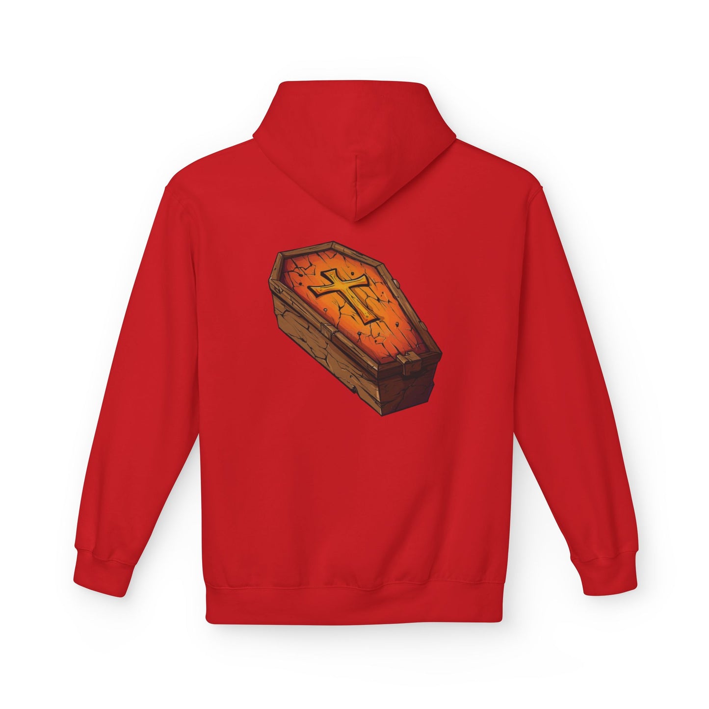 Taser Logo Hoodie — Vintage Yellow Graphic Midweight Pullover
