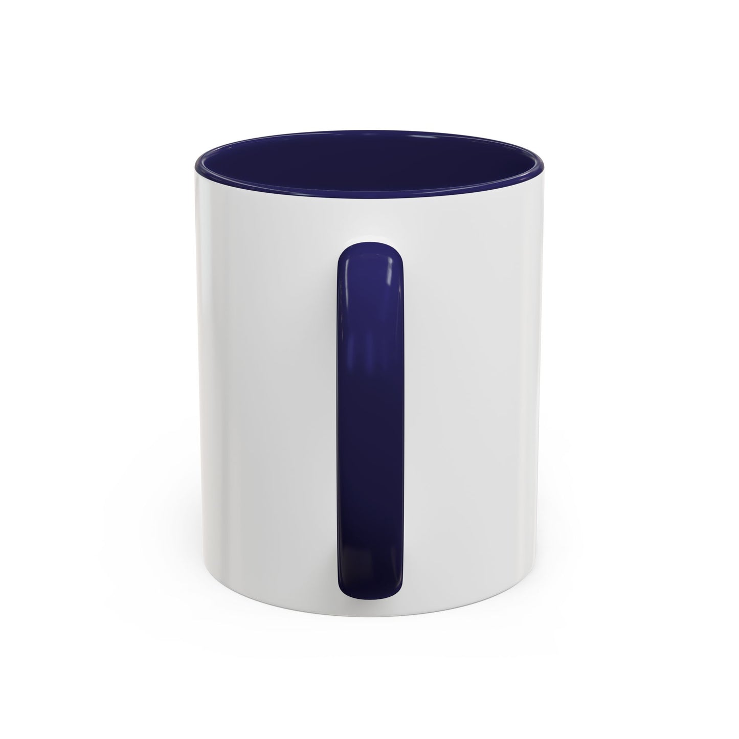 Cancer Faith Ribbon Mug – "Cancer may test my body, but it cannot touch my faith" Accent Coffee Mug