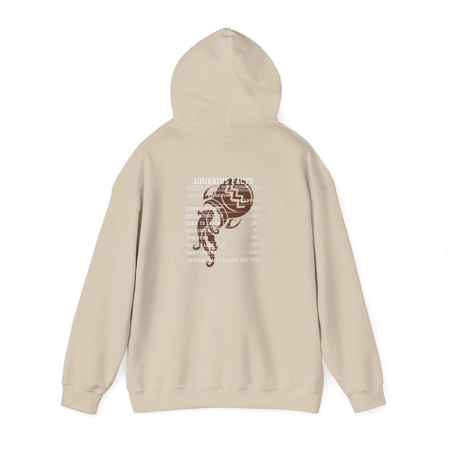 Aquarius Zodiac Hoodie — Astrology Facts Sweatshirt