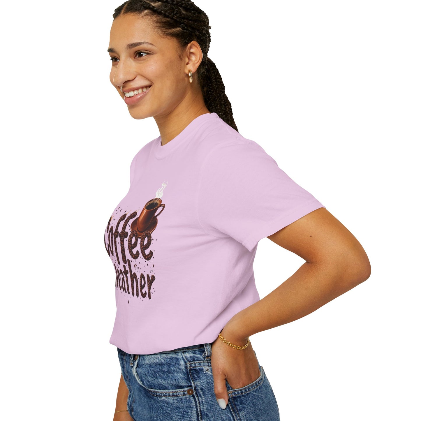 Coffee Weather T-Shirt – Cozy Coffee Lover Tee
