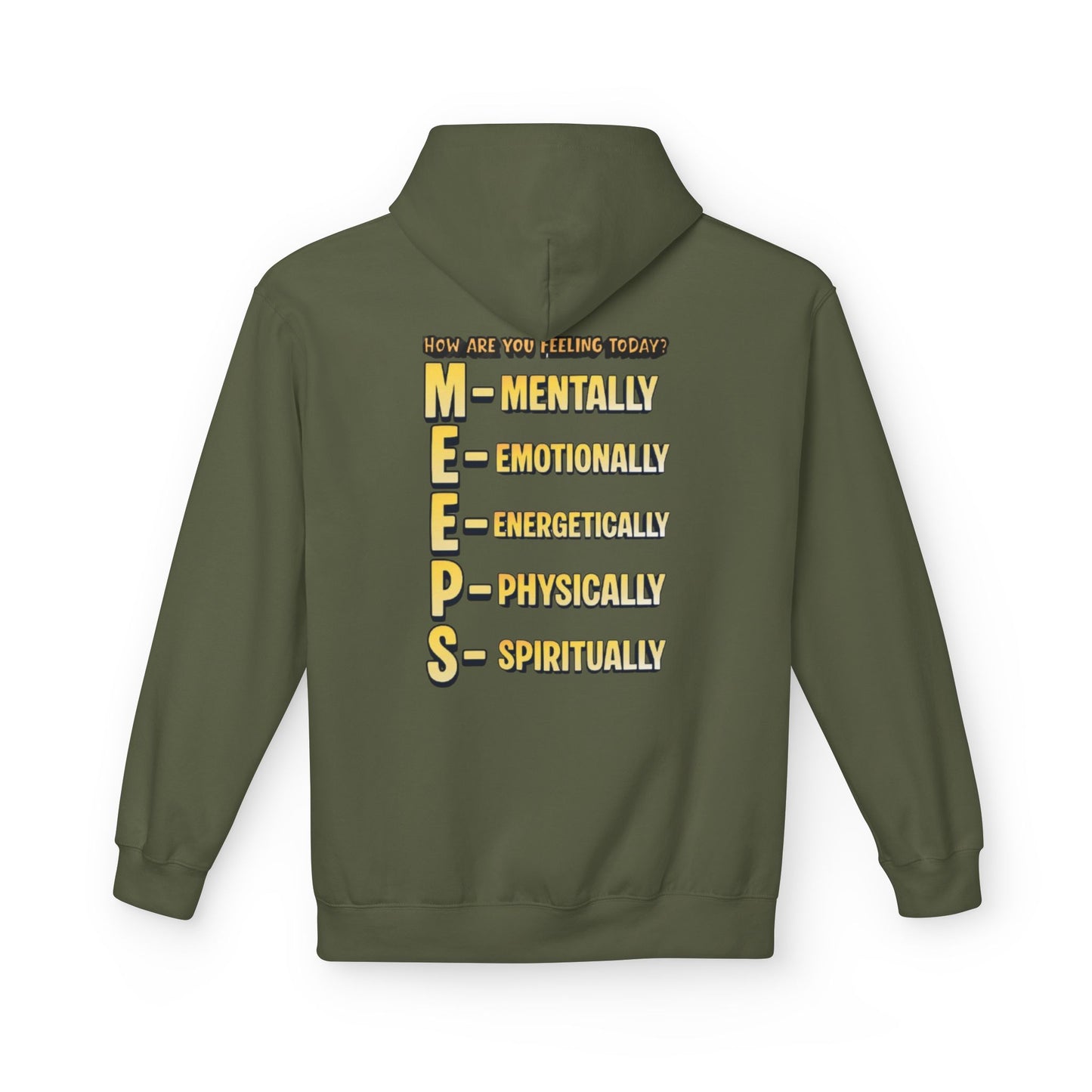 Hoodie — GELA MEEPS Wellness Acronym Pullover