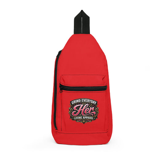 Sling Bag — 'Grind Everyday' Motivational Crossbody for Her