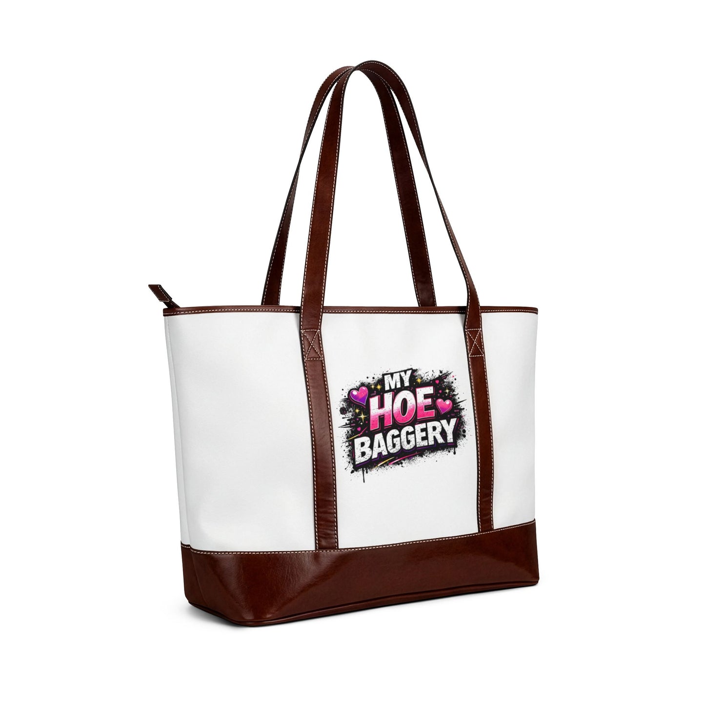 My Hoe Baggery Tote Bag - Funny Feminine Statement Handbag for Everyday Use