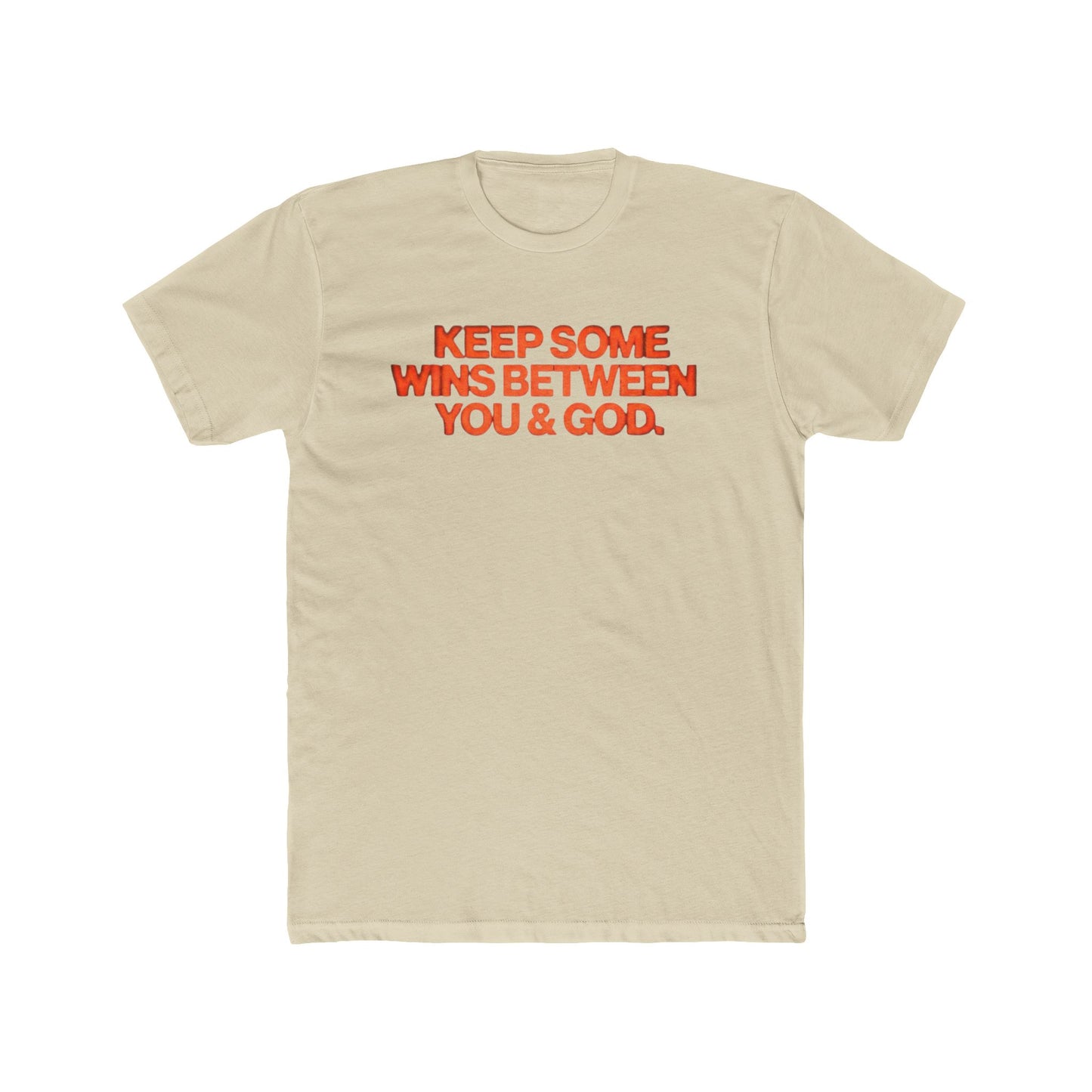 T‑Shirt — “Keep Some Wins Between You & God” Inspirational Graphic Tee