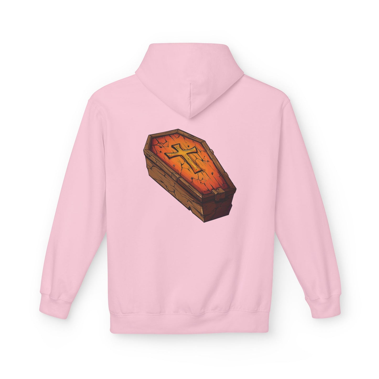 Taser Logo Hoodie — Vintage Yellow Graphic Midweight Pullover