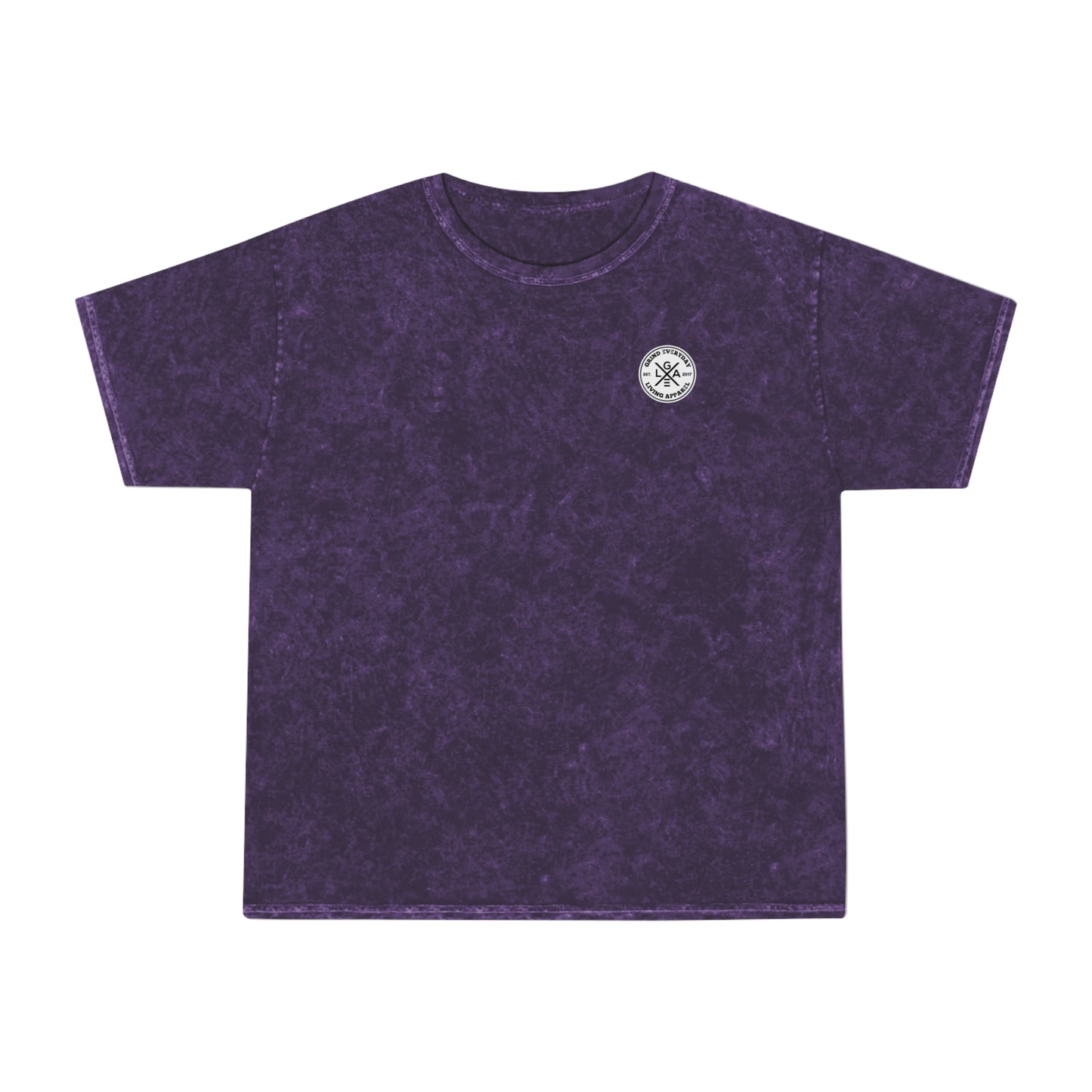 Mineral Wash T‑Shirt — “There’s No Such Thing As A Life That’s Greater Than Yours” Chest Logo