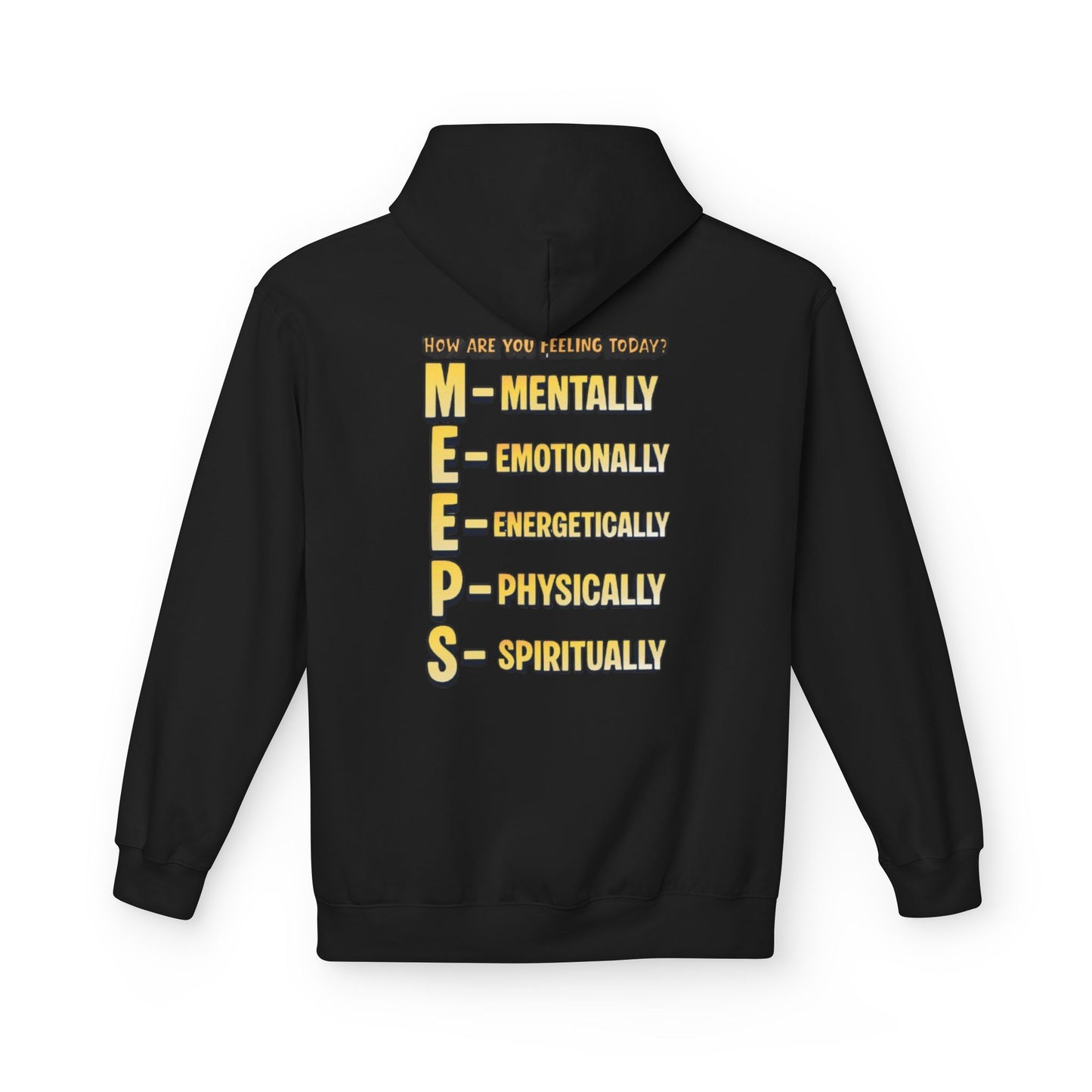 Hoodie — GELA MEEPS Wellness Acronym Pullover