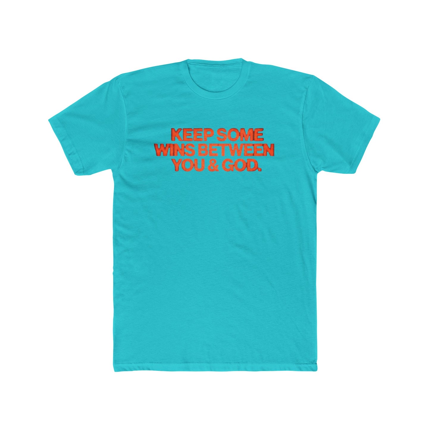 T‑Shirt — “Keep Some Wins Between You & God” Inspirational Graphic Tee