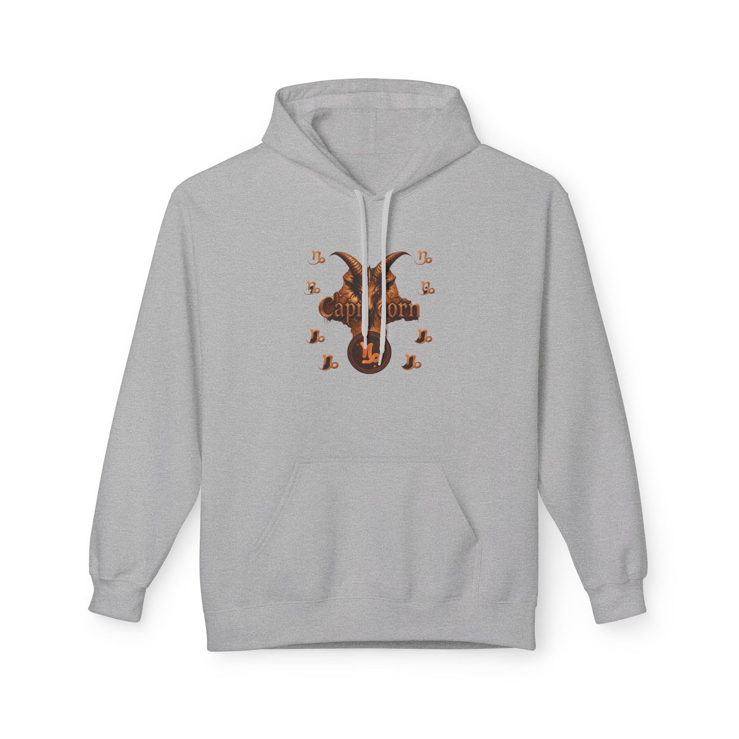Capricorn Hoodie — Zodiac Nutrition Facts Graphic Sweatshirt