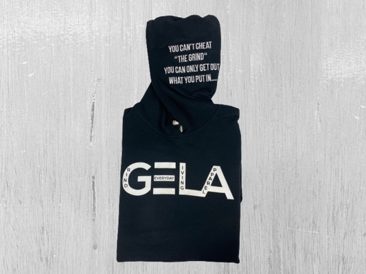 CAN'T CHEAT THE GRIND HOODIE (BLACK)