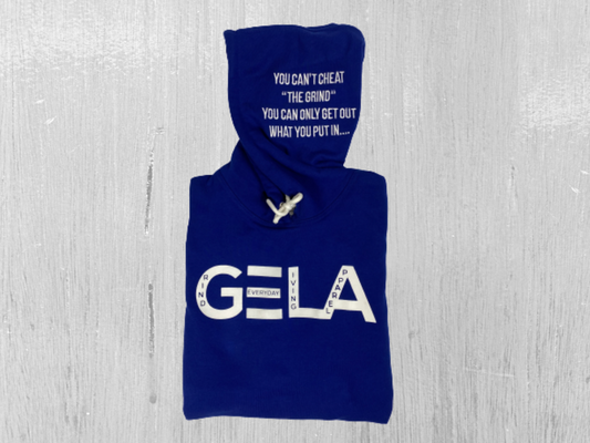 CAN'T CHEAT THE GRIND HOODIE (ROYAL BLUE)