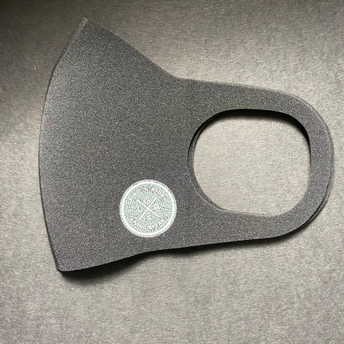 POLYURETHANE FOAM BLACK FACE MASK
