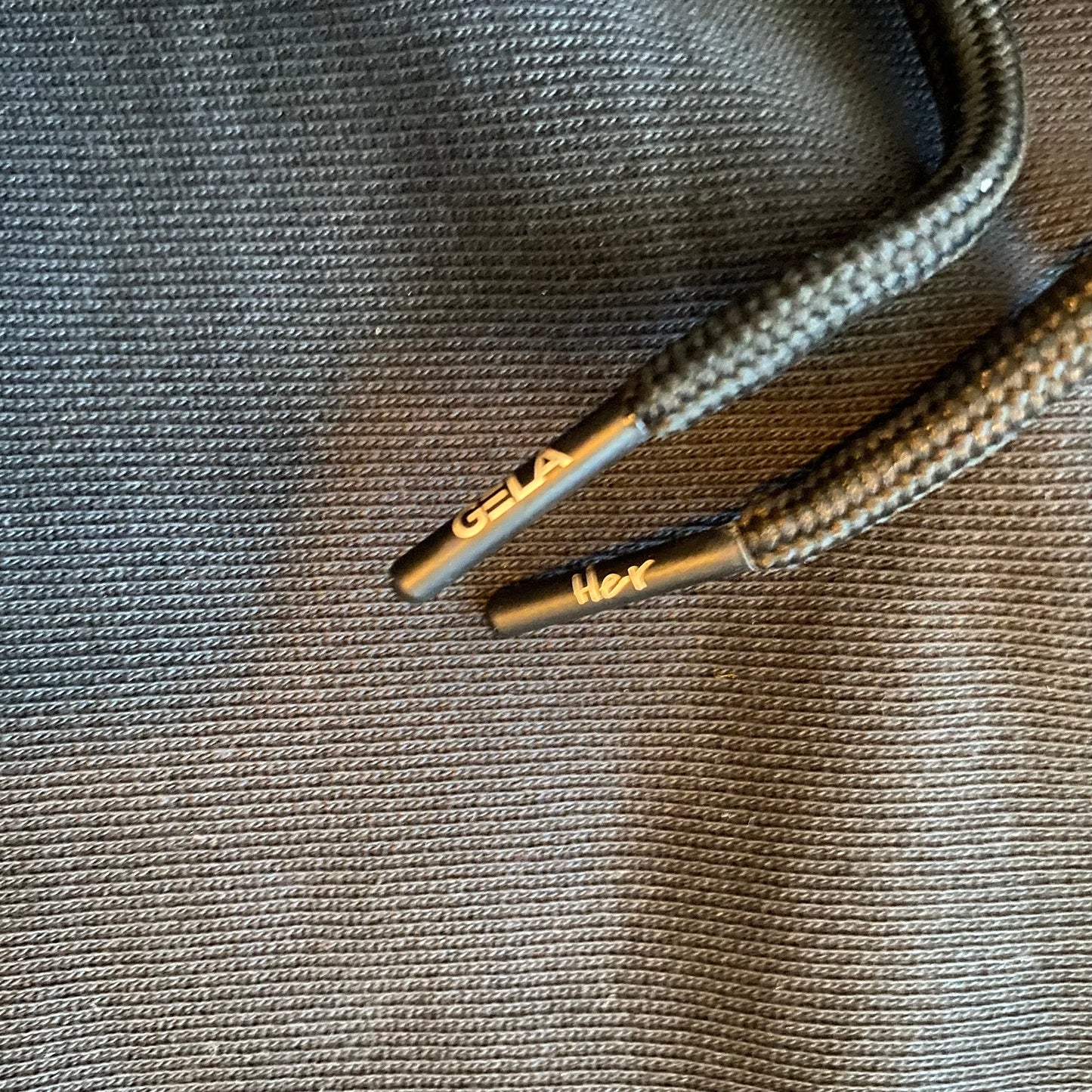 G.E.L.A HER BLACK WOMENS JOGGERS