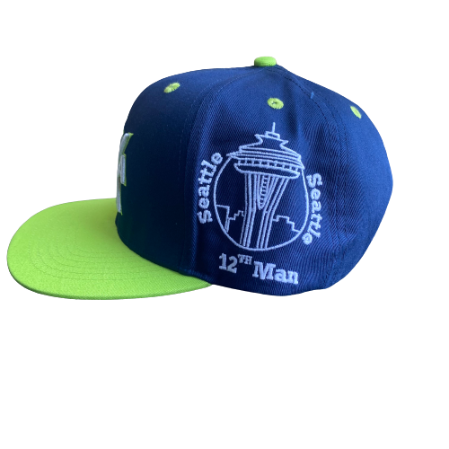 SEATTLE 12TH MAN (Navy & Lime)