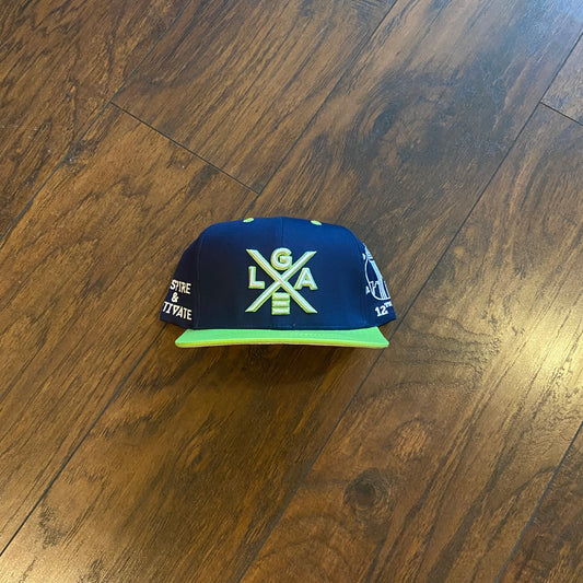 SEATTLE 12TH MAN (Navy & Lime)
